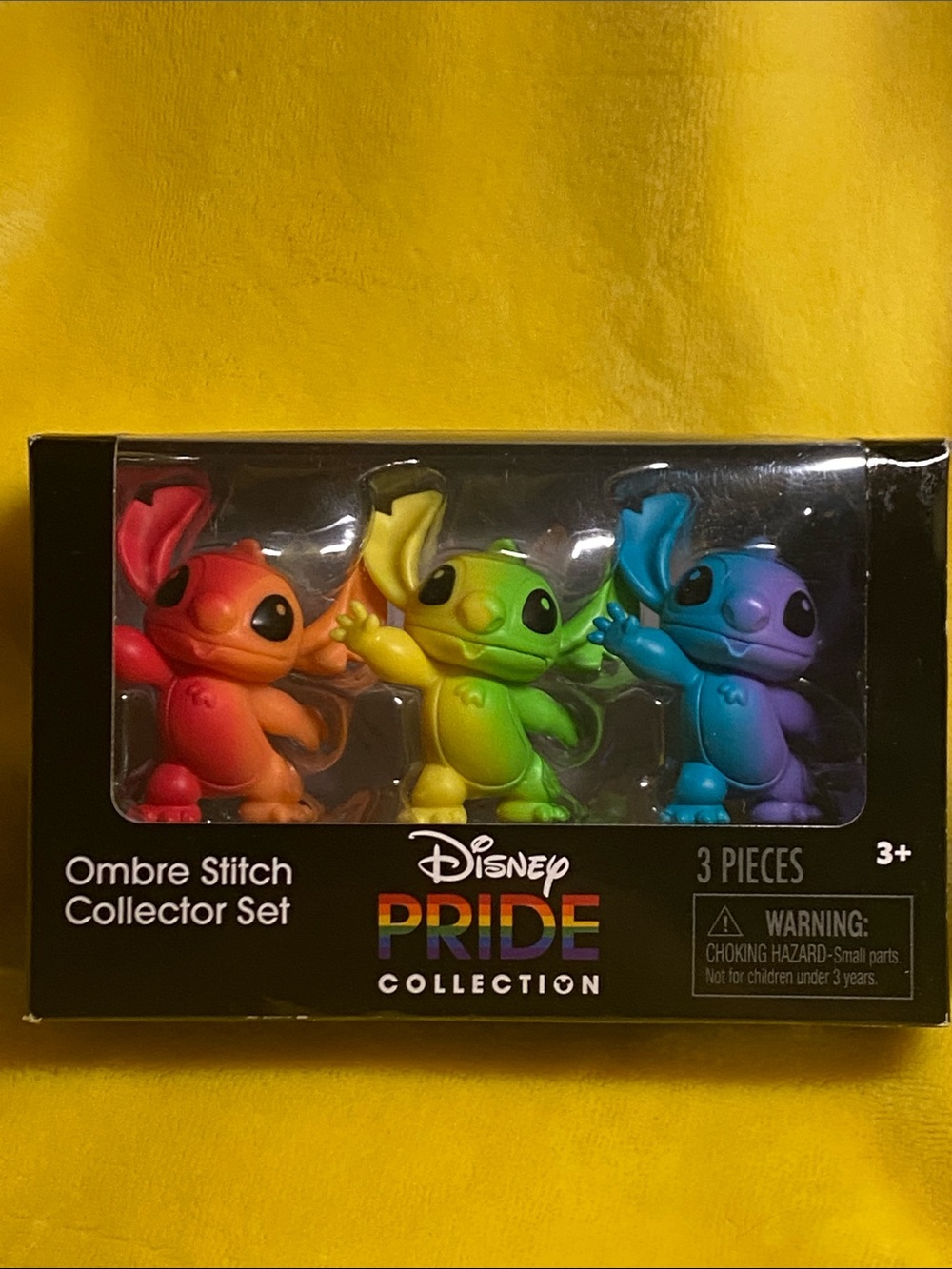 🍀3/$40🍀 Disney Ombre Stitch Pride Trio - Red Orange Yellow Green Blue Purple